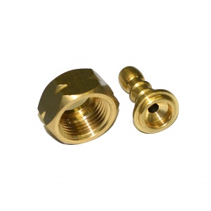 Złączka do gazu propan butan prosta 3/8 GW lewy